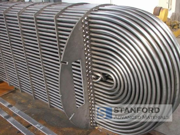 application of titanium tubes